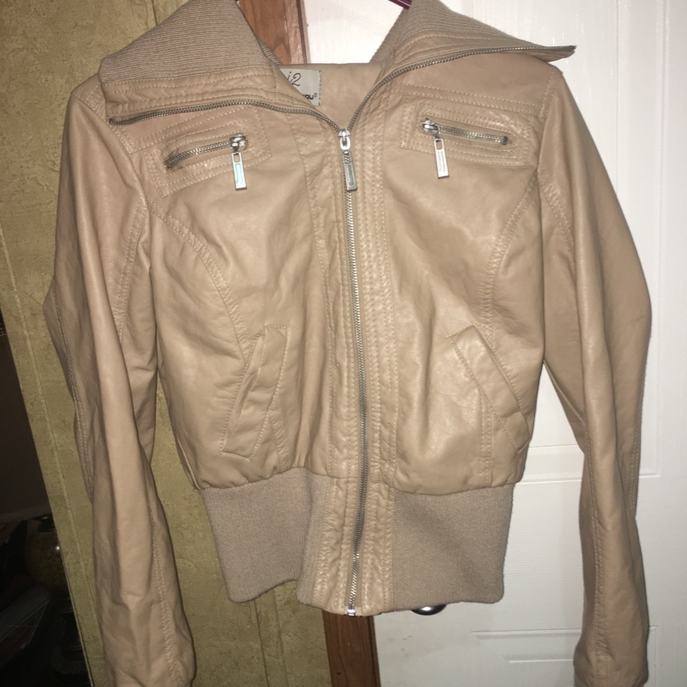 Leather jacket